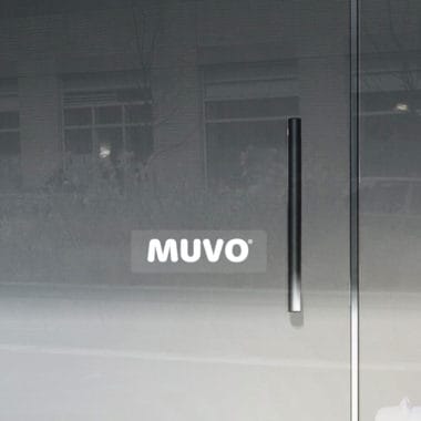 MUVO Window Decal Small MUVO Window Decal Small