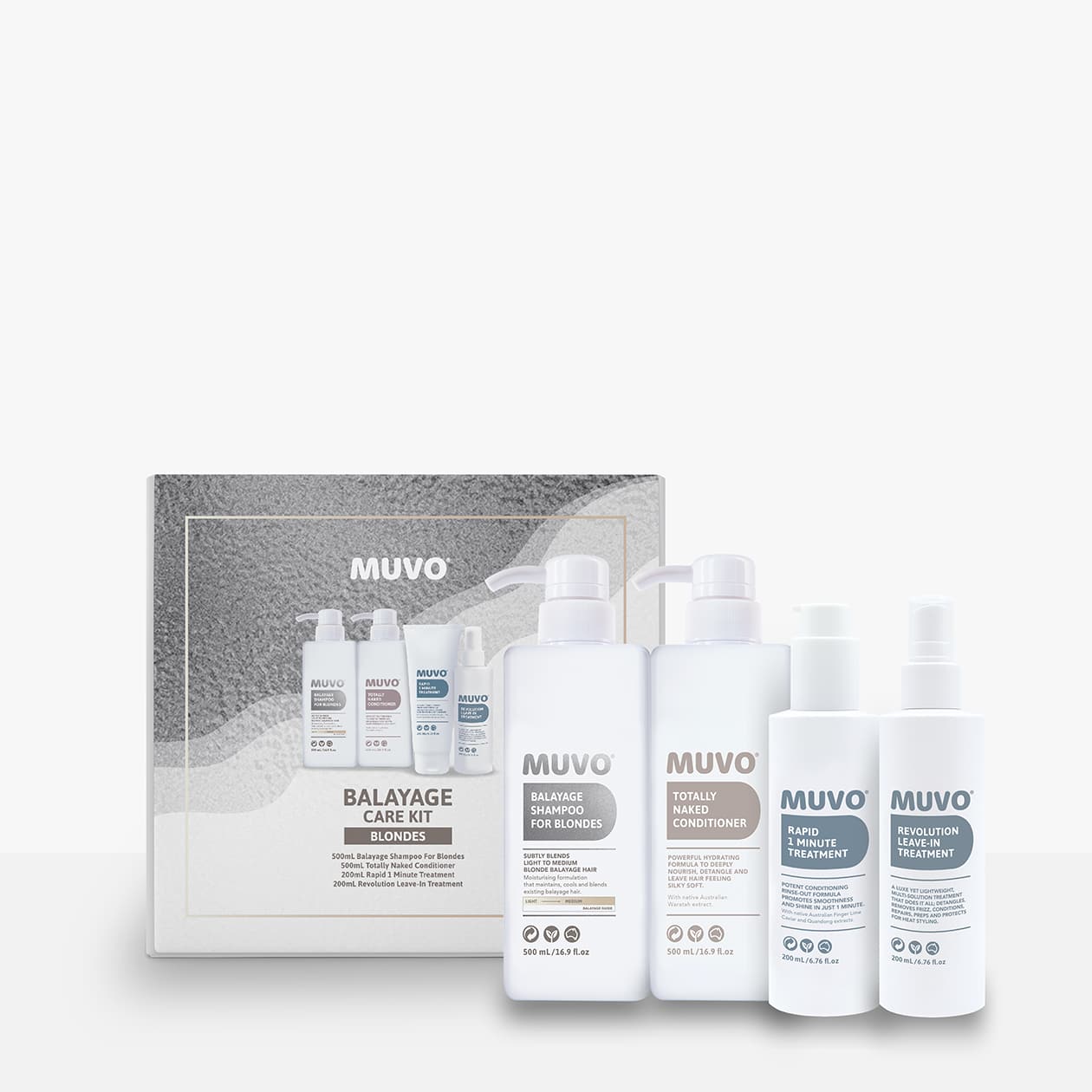 Balayage Care Kit for Blondes_with Rapid pump Balayage Care Kit for Blondes_with Rapid pump