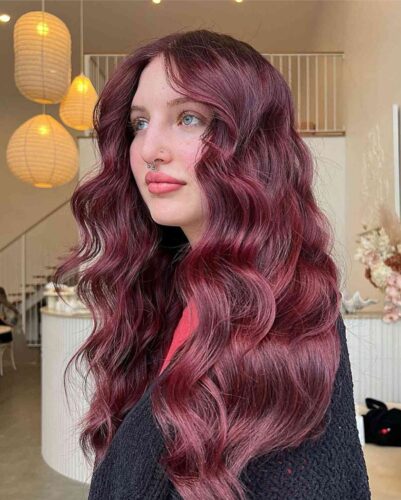 Wild Berry long hair